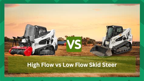 low speed to high speed on a deere skid steer|skid steer high flow conversion.